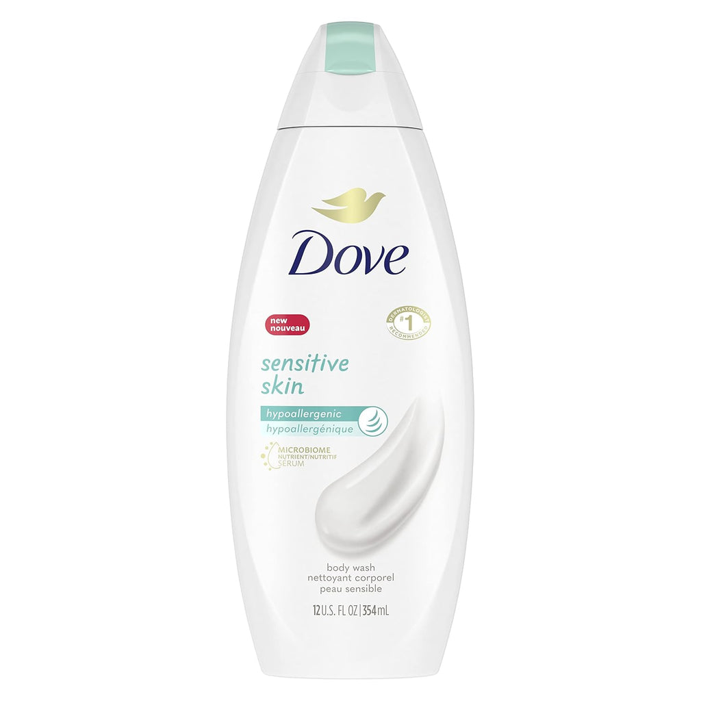 Dove Jabón Corporal, Piel Sensible, 12 oz