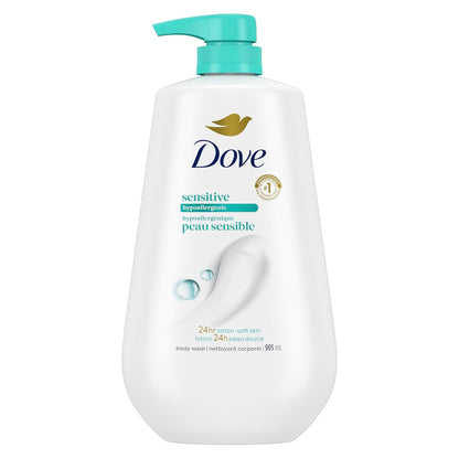 Dove, Jabón corporal para una piel más suave y lisa, elimina eficaz...