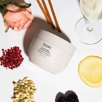 OUAI Máscara para Cabello Grueso - Tratamiento con Aceite de Almend...