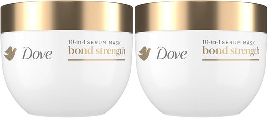 Dove Hair Bond Strength - Máscara de suero 10 en 1 para cabello quí...