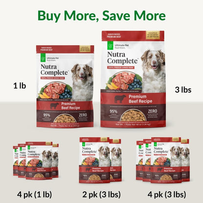 ULTIMATE PET NUTRITION Nutra Complete - Alimento para perros 100% l...