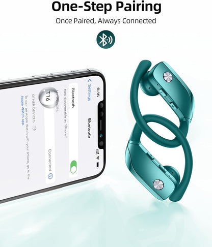bmanl Auriculares Inalámbricos Bluetooth Audífonos Sobre la Oreja c...