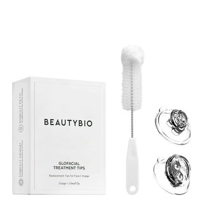 BeautyBio GLOfacial Herramienta facial de hidratación para limpieza...