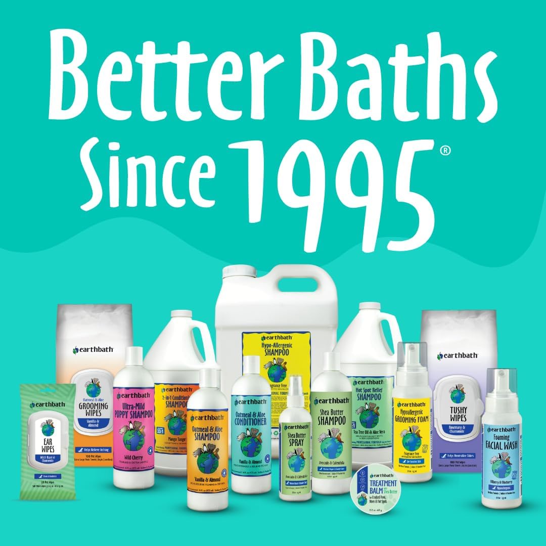 earthbath, Champú y acondicionador de avena y aloe para perros, cha...