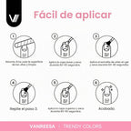 VANREESA - Juego de 24 esmaltes de uñas de gel en colores pastel, e...