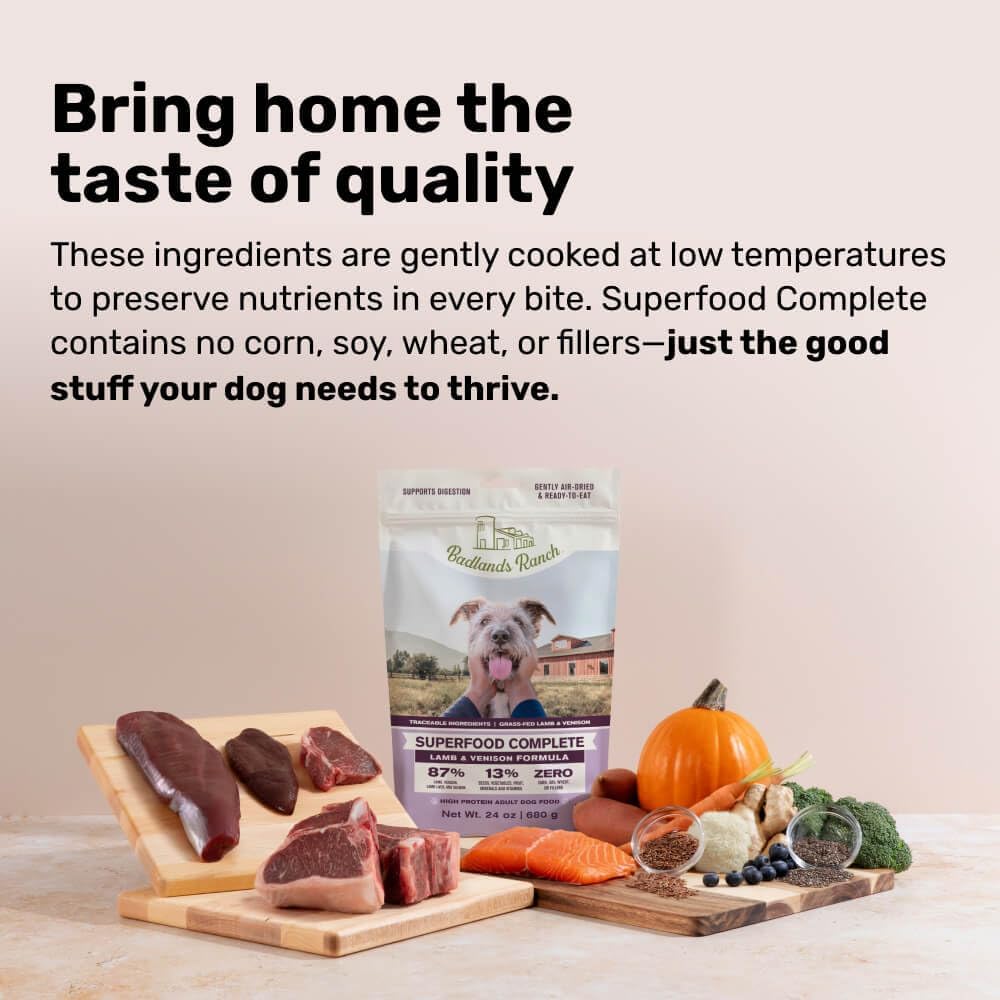 BADLANDS RANCH by Katherine Heigl- Superalimento completo para perr...