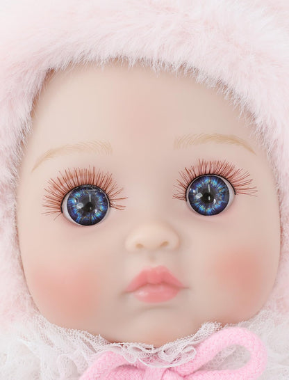 Cloveray Muñecas de bebé, muñeca realista de cuerpo suave de 15 pul...