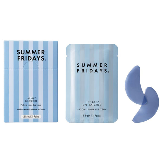 Summer Fridays Jet Lag - Parches hidratantes para los ojos, hidroge...