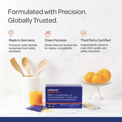 Orthomol Immun Pro, apoyo inmunológico, suplemento probiótico para...
