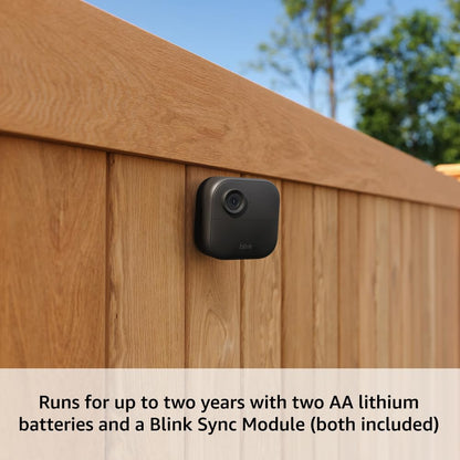 Blink Outdoor 4: Cámara de seguridad inteligente inalámbrica, dos a...