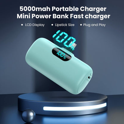 [Paquete de 2] Cargador Portátil Pequeño para iPhone 17\/16\/15 Ser...