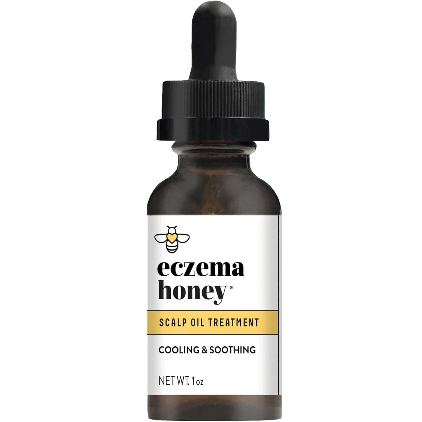 ECZEMA HONEY Aceite calmante para el cuero cabelludo, aceite natural de miel para el cabello y cuidado del cuero cabelludo, suero diario para aliviar la picazón del cuero cabelludo, el tratamiento del