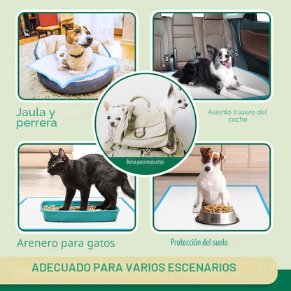 IMMCUTE Almohadillas para cachorros de 22 x 23 pulgadas, 100 unidad...