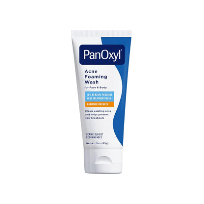 PanOxyl Espuma de Lavado para el Acné Peróxido de Benzoilo 10% Fuer...