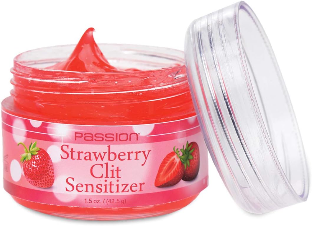 Gel sensibilizador vaginal Passion Strawberry fabricado en Estados...