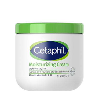 Cetaphil - Crema hidratante para rostro y cuerpo, crema hidratante...