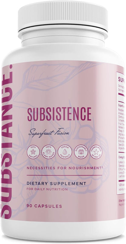 SUBSTANCE. Nature's Subsistence Superfruit Fusion - Mezcla orgá...
