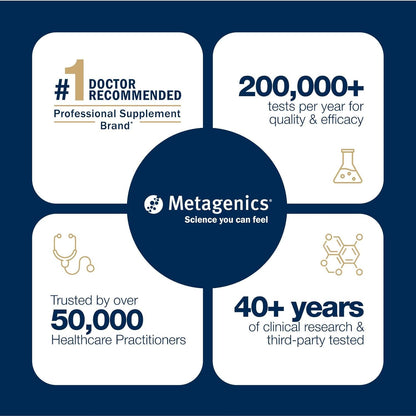 Comprimidos sin hierro Phytomulti de Metagenics, 120 comprimidos