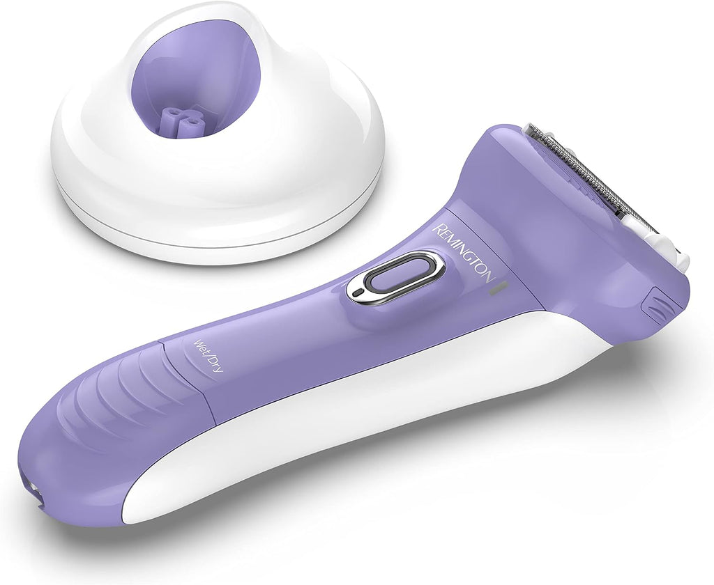 Remington Afeitadora eléctrica suave y sedosa para mujer, afeitador...