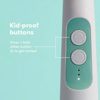 Frida Baby Pulidor de uñas eléctrico | Lima de uñas de bebé segura y fácil, cortaúñas para bebés + kit de recortadora de uñas para recién nacidos, niños pequeños, uñas de manos/pies de los niños, 4