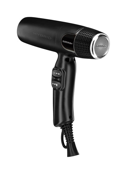 GAMMA+ Secador de pelo profesional híbrido ligero, tecnología iónic...