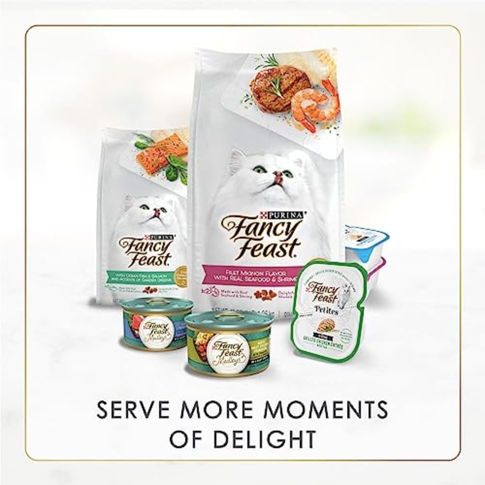 Fancy Feast Purina Gravy Lovers Poultry and Beef Grilled Gourmet We...