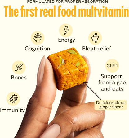 GEM Daily Bite para mujeres y hombres, con más de 20 vitaminas, min...