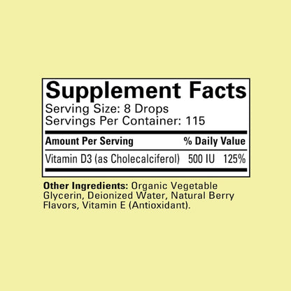 Vitamina D3 Child Life, 3, 3