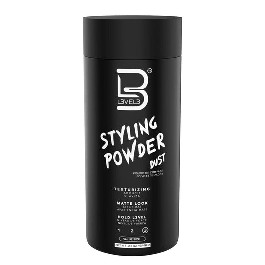 L3 Nivel 3 Polvo de Peinado - Polvo para Hombre de Aspecto Natural...