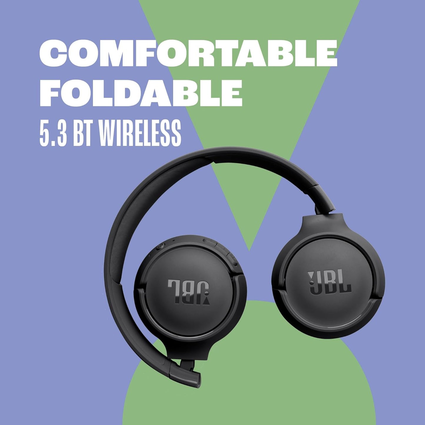 JBL Tune 520BT - Auriculares inalámbricos supraaurales, hasta 57H d...