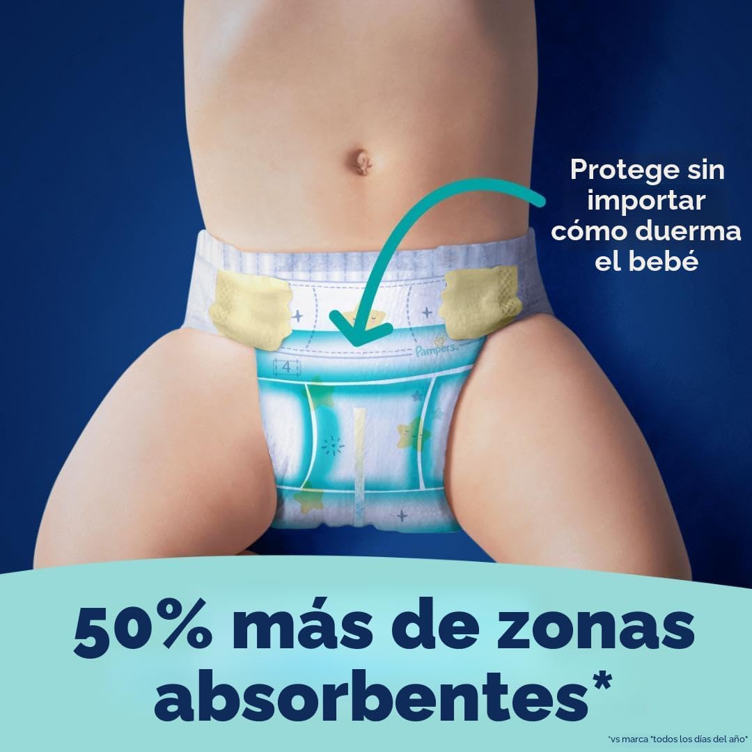 Pampers ZZZ Pañales Nocturnos, Talla 7 (41+ libras), 36 Unidades, P...