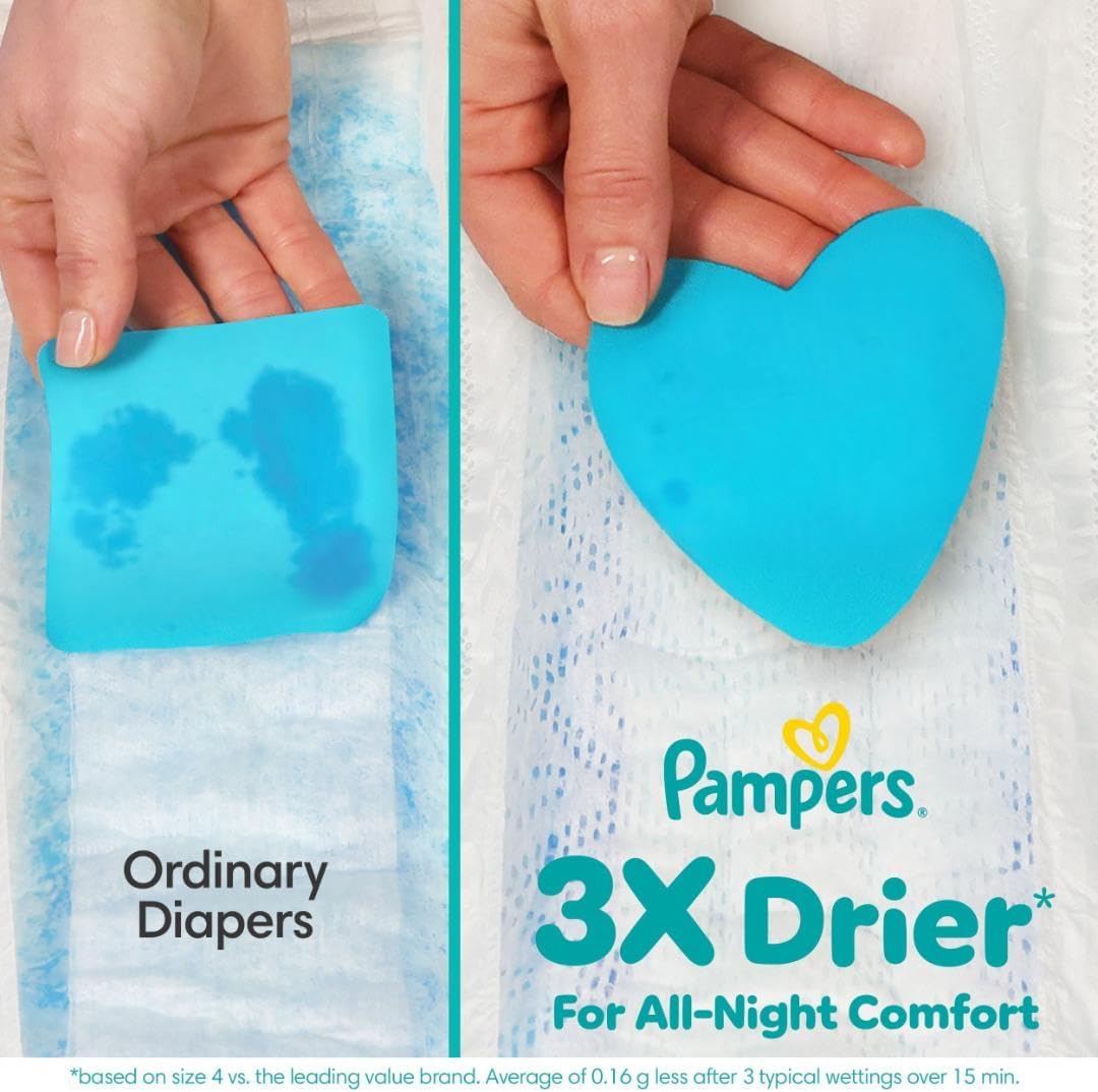 Pampers ZZZ Pañales Nocturnos, Talla 7 (41+ libras), 36 Unidades, P...