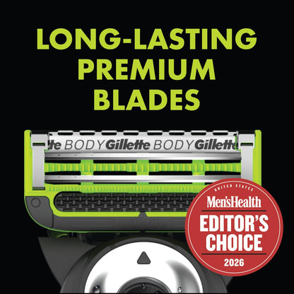 Gillette Labs Razor Duo Pack para hombres, 1 maquinilla de afeitar...