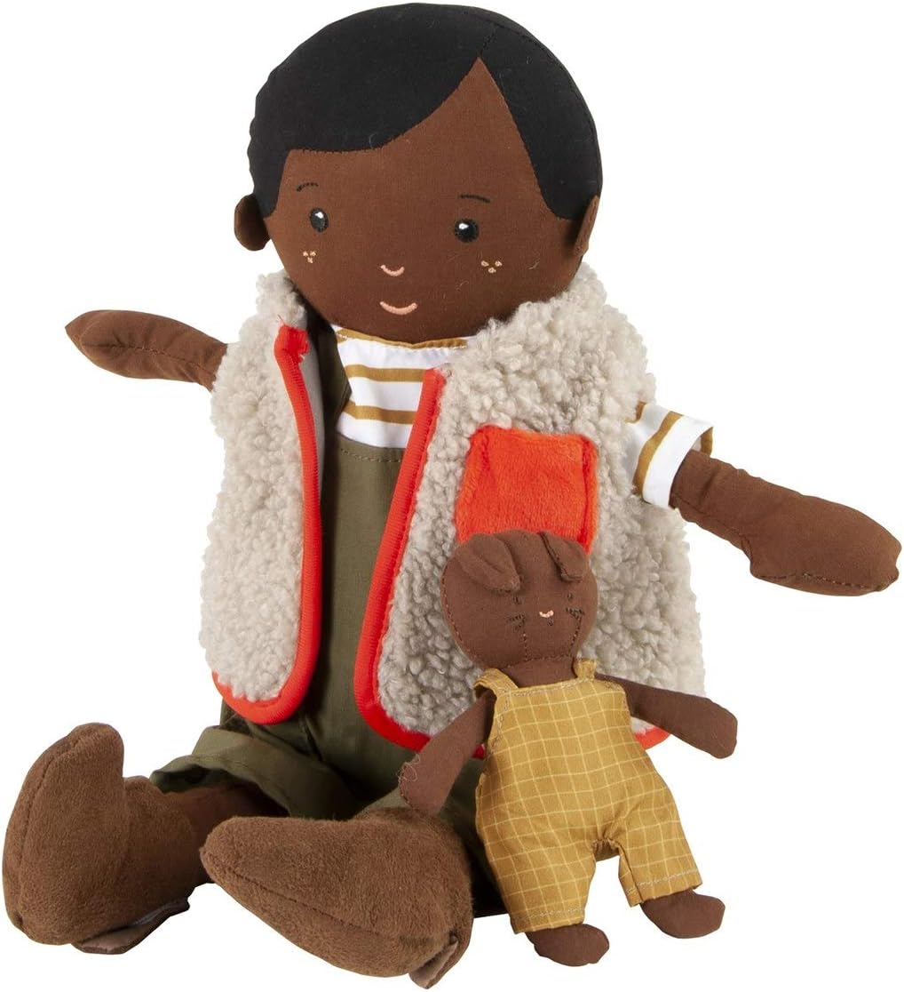 Manhattan Toy Playdate Friends Ellis - Muñeca lavable a máquina y a...