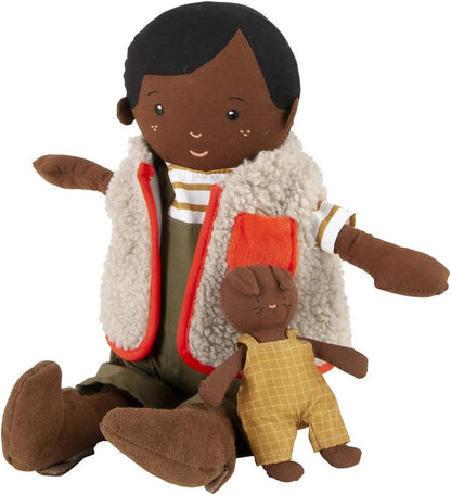 Manhattan Toy Playdate Friends Ellis - Muñeca lavable a máquina y a...