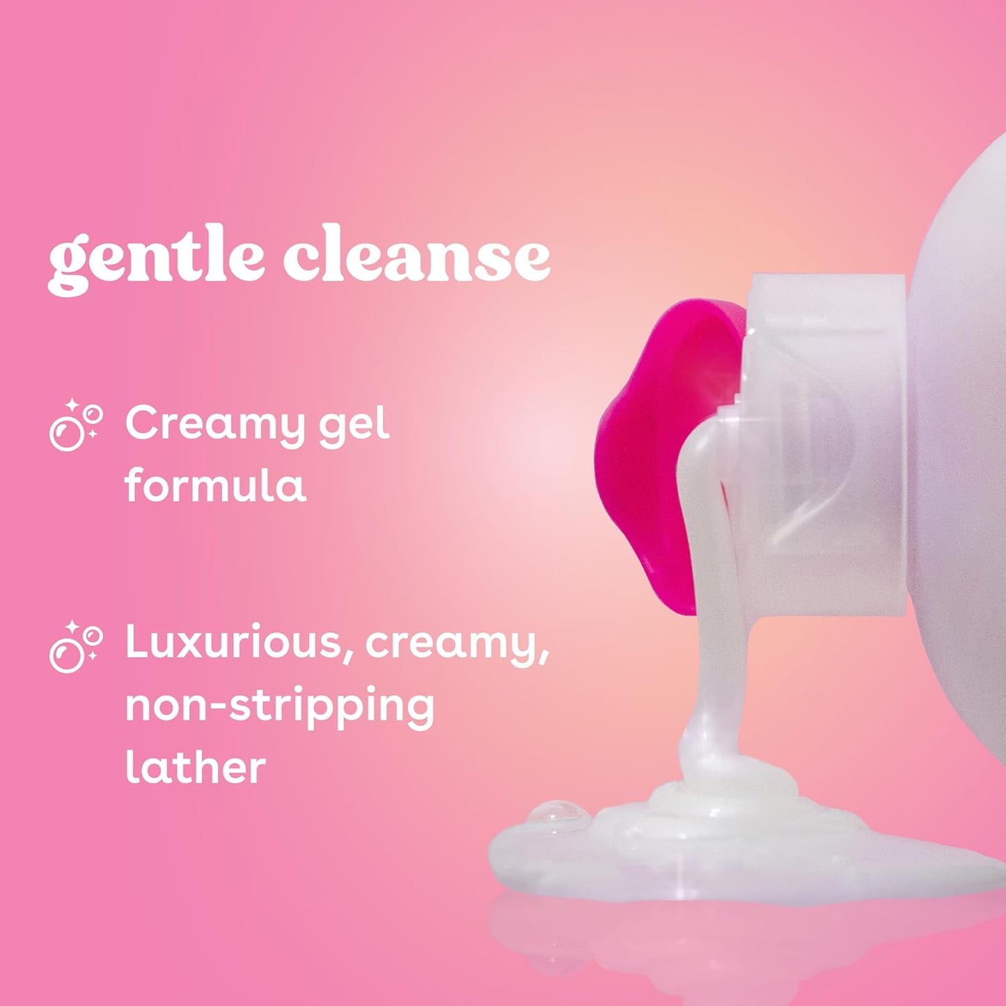 eos Gel de baño de cachemira \u2013 Jasmine Peach, gel hidratante p...