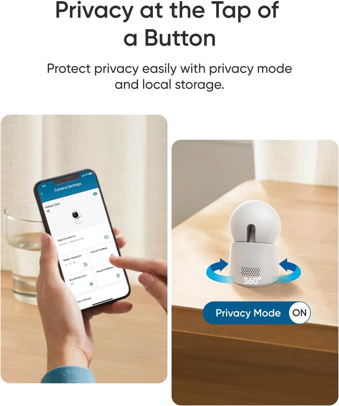 eufy Indoor Cam E30, cámara de seguridad 4K UHD de última generació...