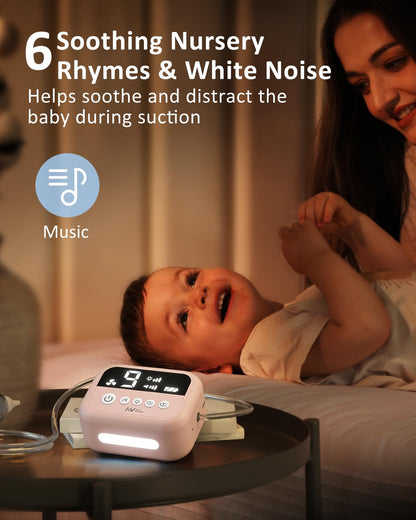 HEYVALUE Aspirador Nasal para Bebé, Succionador de Nariz de Grado H...