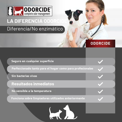 Odorcide K.O.E eliminador de olores para perreras concentrado \u201...