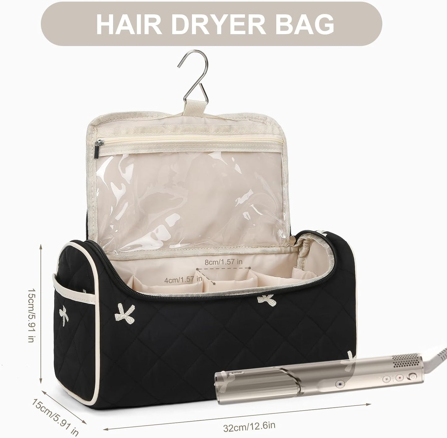 ANKICK Funda de viaje compatible con Dyson Airwrap Complete Styler...