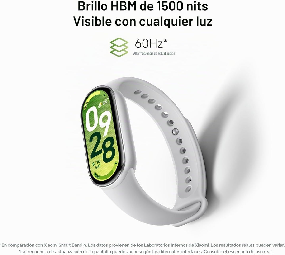 XIAOMI Mi Smart Band 10 (2025) Versión Global - Pantalla AMOLED de...
