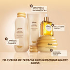 Gisou Honey Gloss Hair Wash Duo - Champú y acondicionador hidratant...