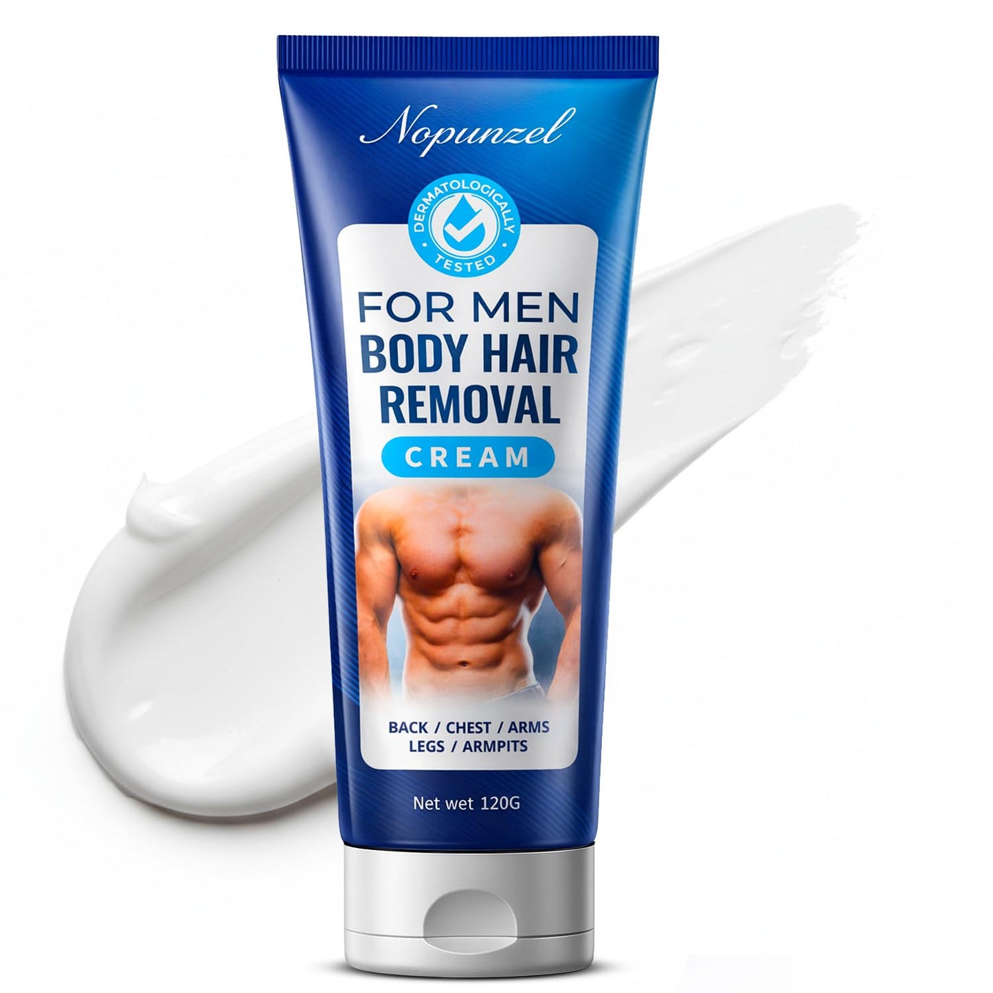 Crema depilatoria para hombres: crema depilatoria sensible para hom...