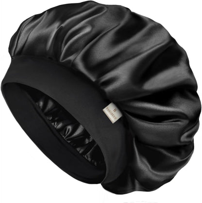 YANIBEST Gorro de seda para hombres y mujeres, gorro de satén de do...