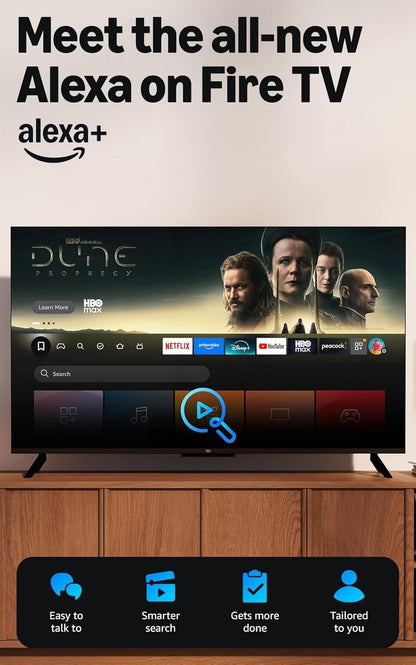 Amazon Fire TV Stick 4K Select (modelo más reciente): streaming en 4K, búsqueda con inteligencia artificial y TV en vivo gratis