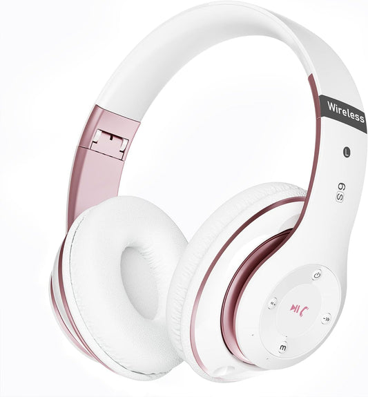 Falebare Auriculares Bluetooth sobre la oreja, auriculares inalámbr...