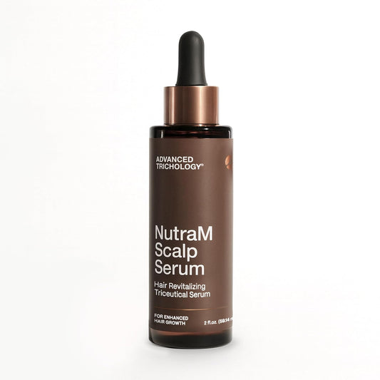 NutraM Suero para el crecimiento del cabello – Dermatológicamente probado, aprobado* por la American Hair Loss Association | Bloqueador DHT del cuero cabelludo para adelgazamiento del cabello hombres