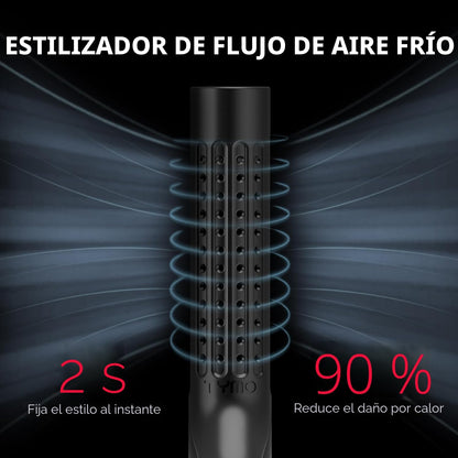TYMO Airflow 2.0 - Plancha rizadora de pelo 2 en 1, rizador de pelo...