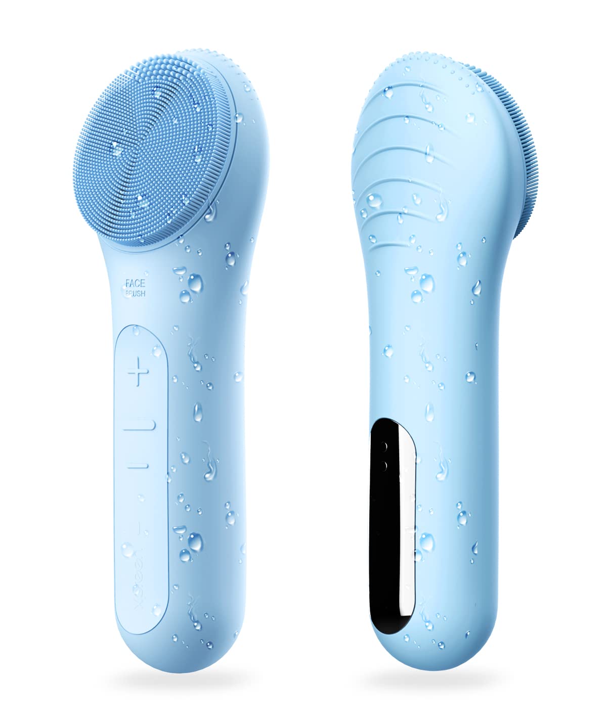 Cepillo de limpieza facial eléctrico NågraCoola - Resistente al agu...