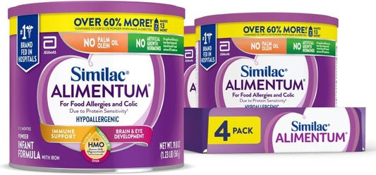 Similac Alimentum con 2'-FL HMO Fórmula Infantil Hipoalergénica...